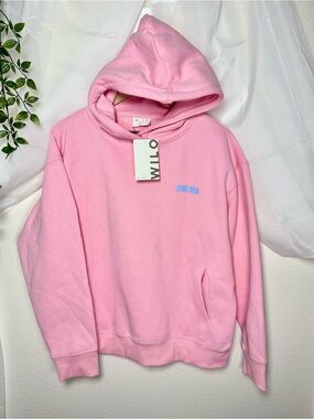 NEW Wilo The Label Club Wilo Pink Hoodie